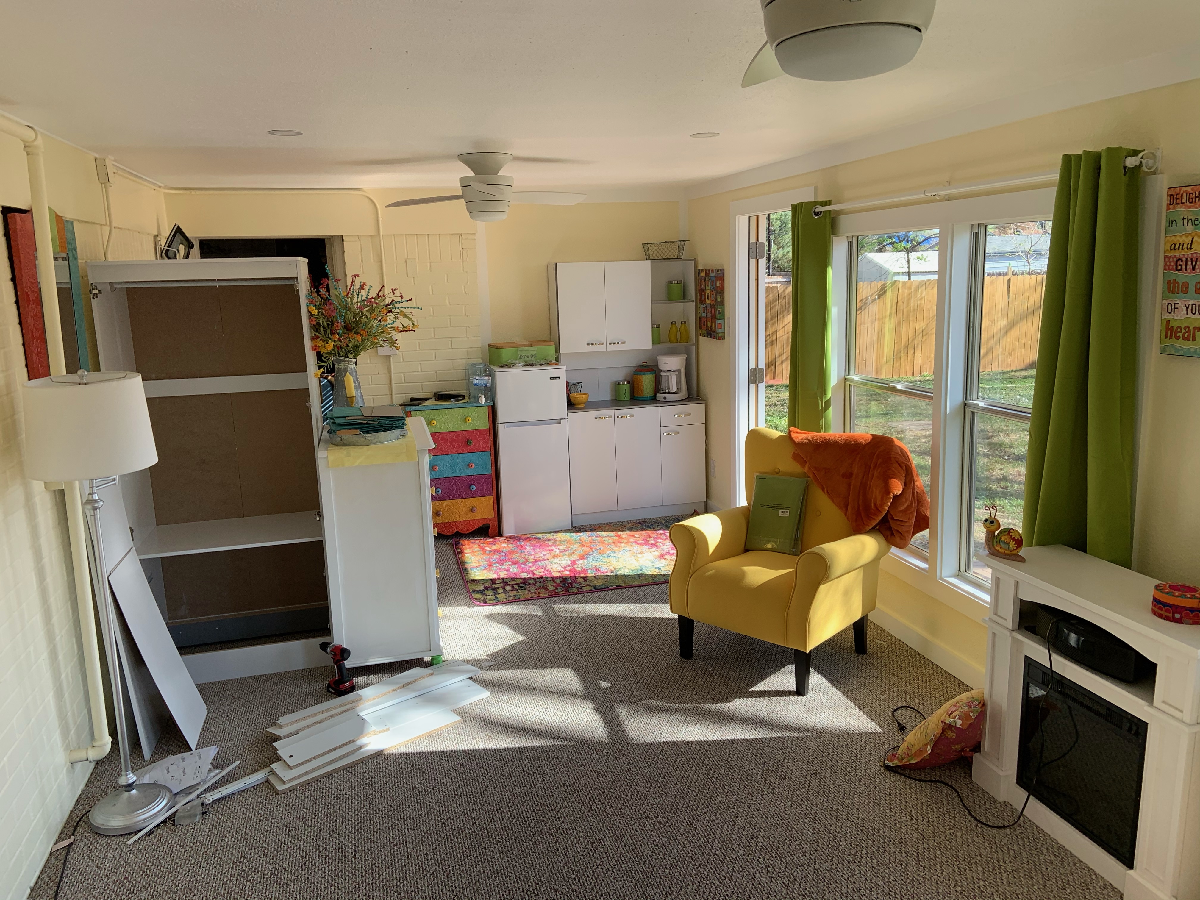 bright sunroom remodel