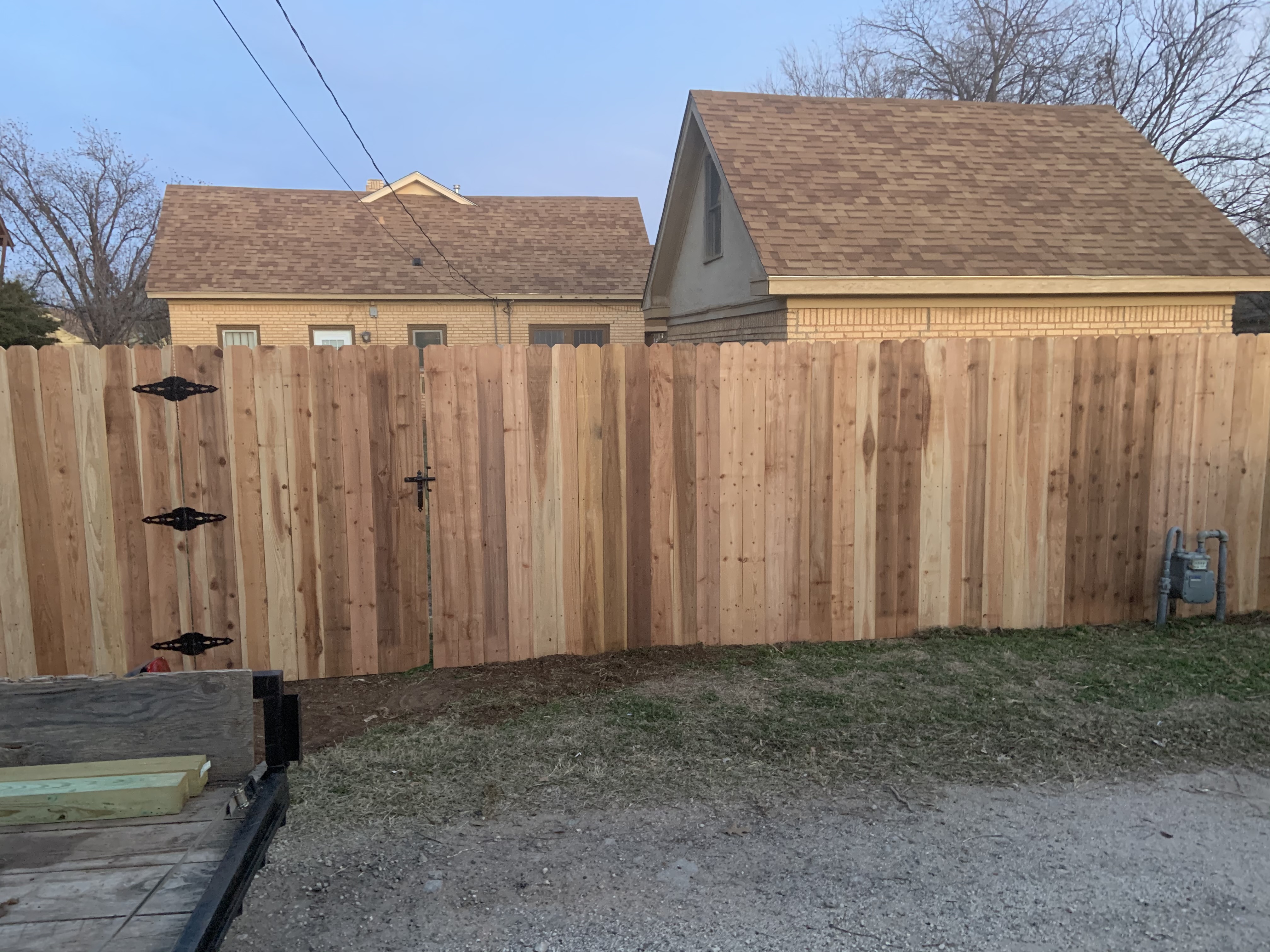 cedar fence